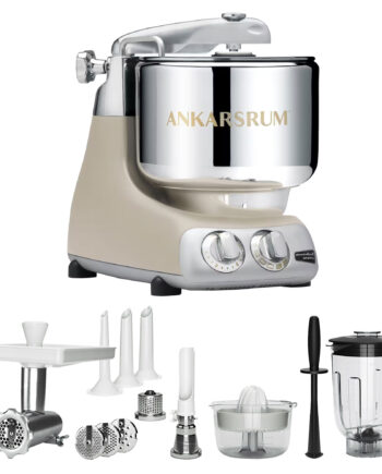 Akm 6230 Køkkenmaskine   Deluxe Pakke  Harmony Beige