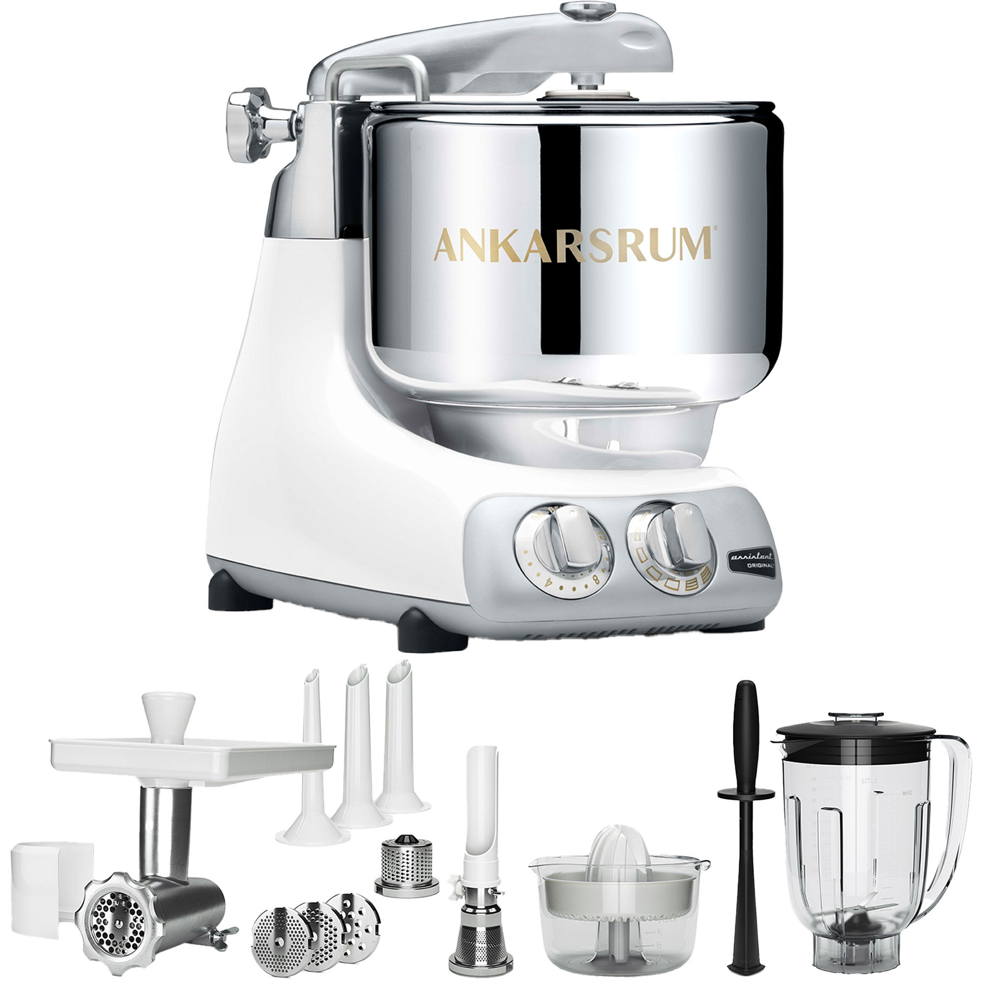 Akm 6230 Køkkenmaskine Deluxe Pakke White