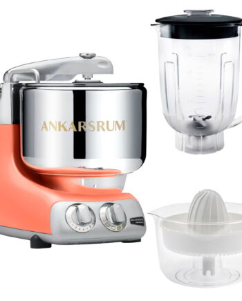 Ankarsrum Assistent Akm6230   Mixerkande Og Citruspresser  Coral Crush