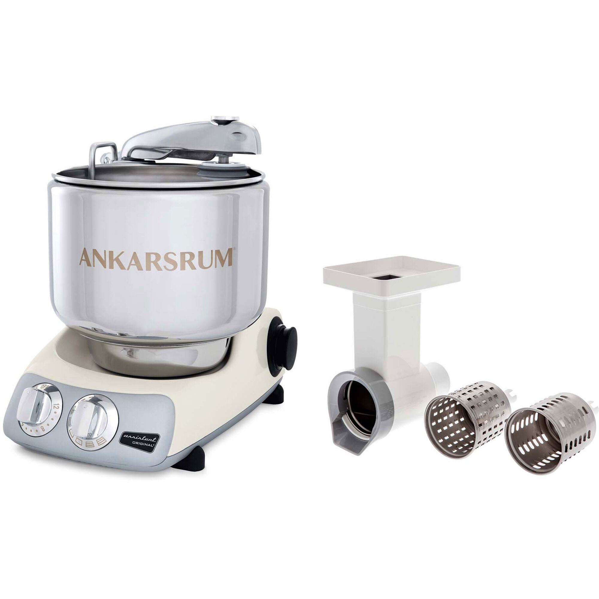 Assistent Akm 6230 Røremaskine Grøntsagssnitter Lys Creme