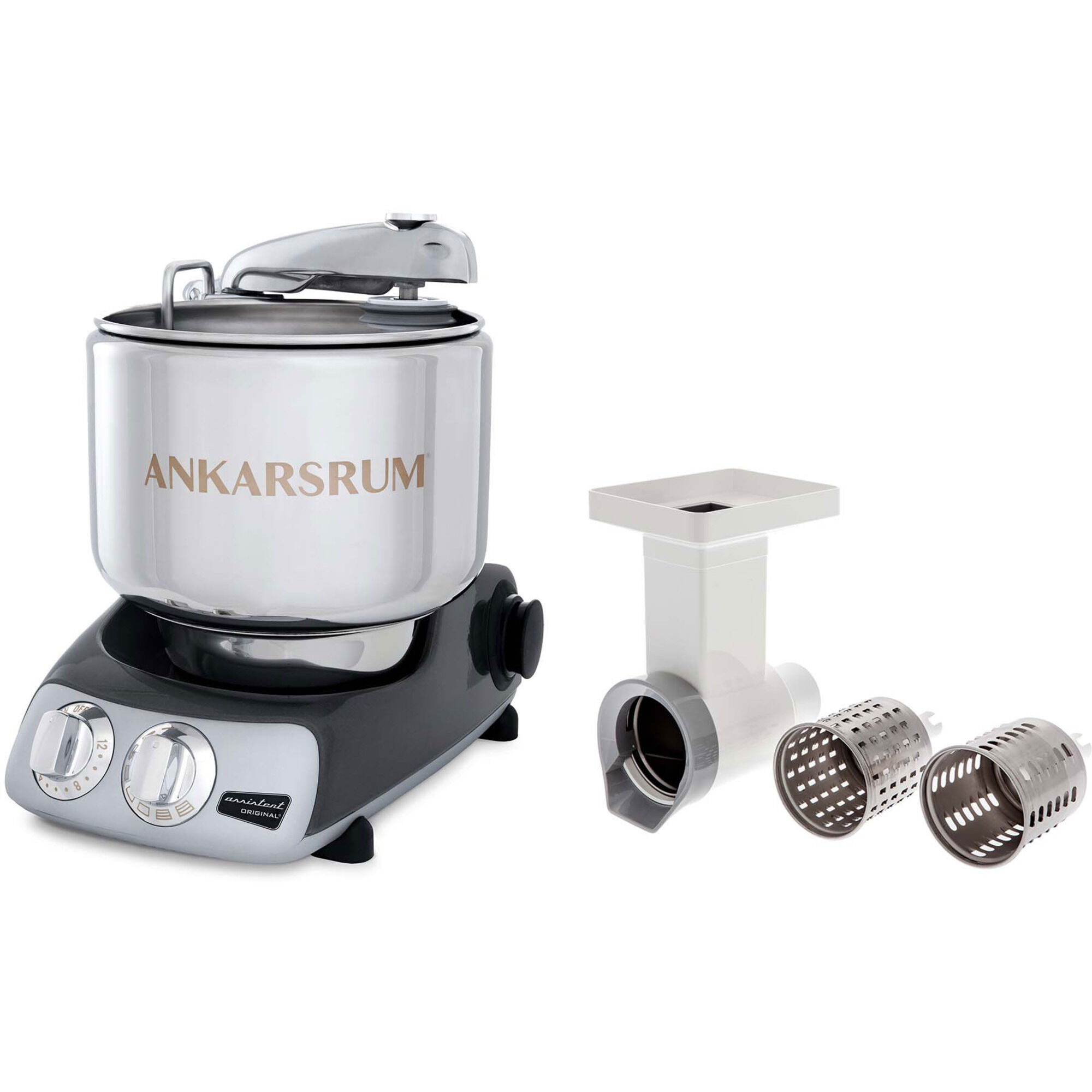 Assistent Akm 6230 Røremaskine Grøntsagssnitter Sort