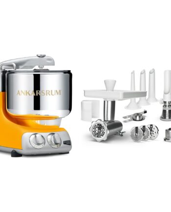 Assistent Akm 6230 Røremaskine   Komplet Kødhakker  Sunbeam Yellow