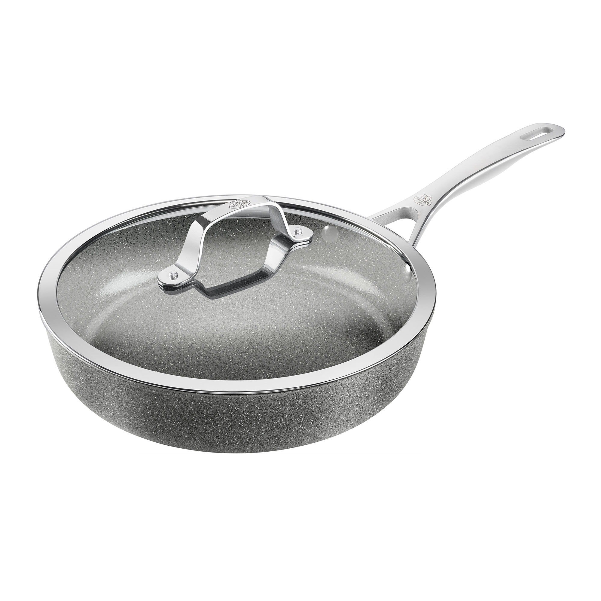 Salina Sauterpande Med Låg 28 Cm  Aluminium