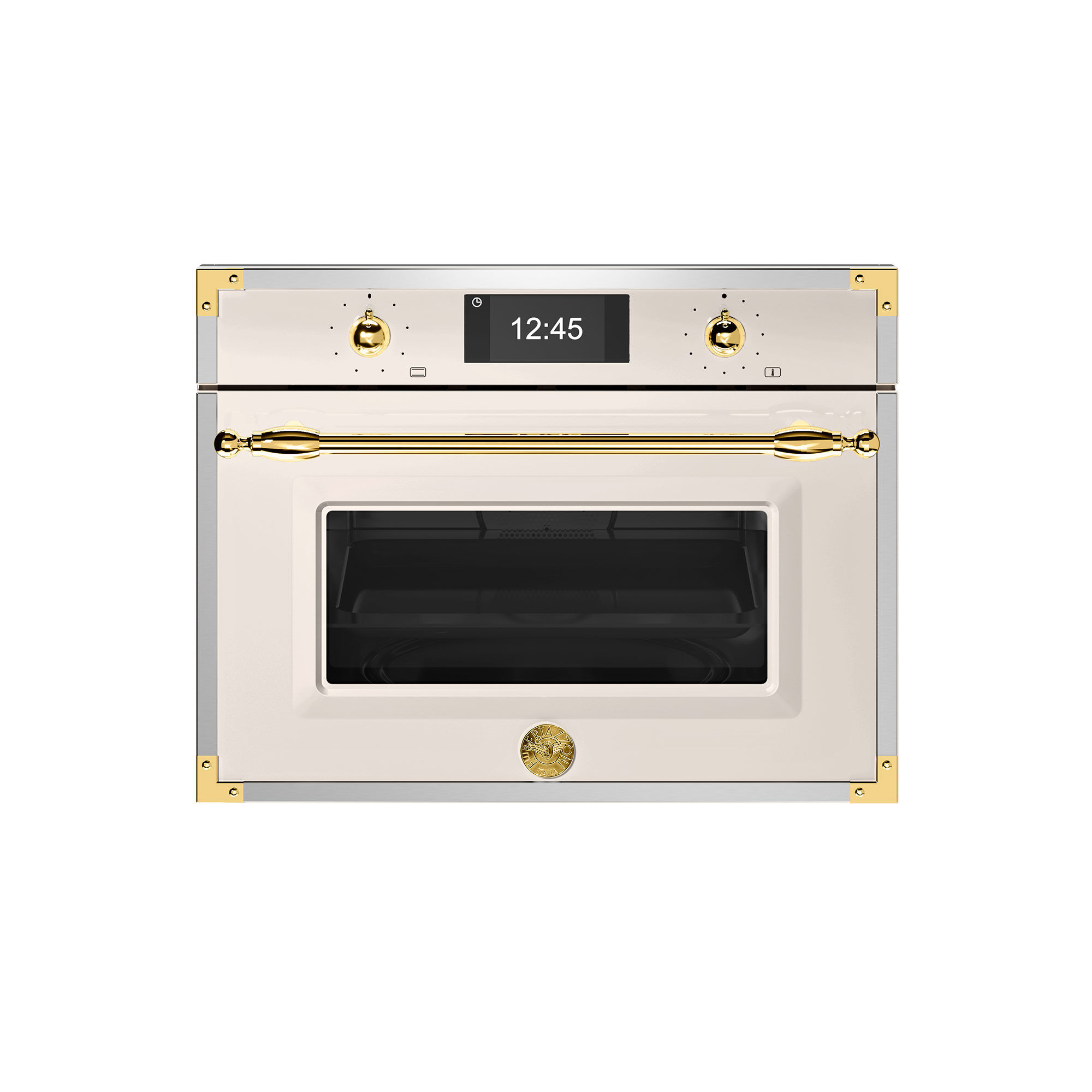 Fher4077mtag3 Heritage Kombiovn Med Mikrobølgefunktion  Elfenbenshvid Guld