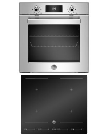 Bertazzoni Hvidevarepakke Professional Indbygningsovn  Stål    Induktionskogeplade  60 Cm