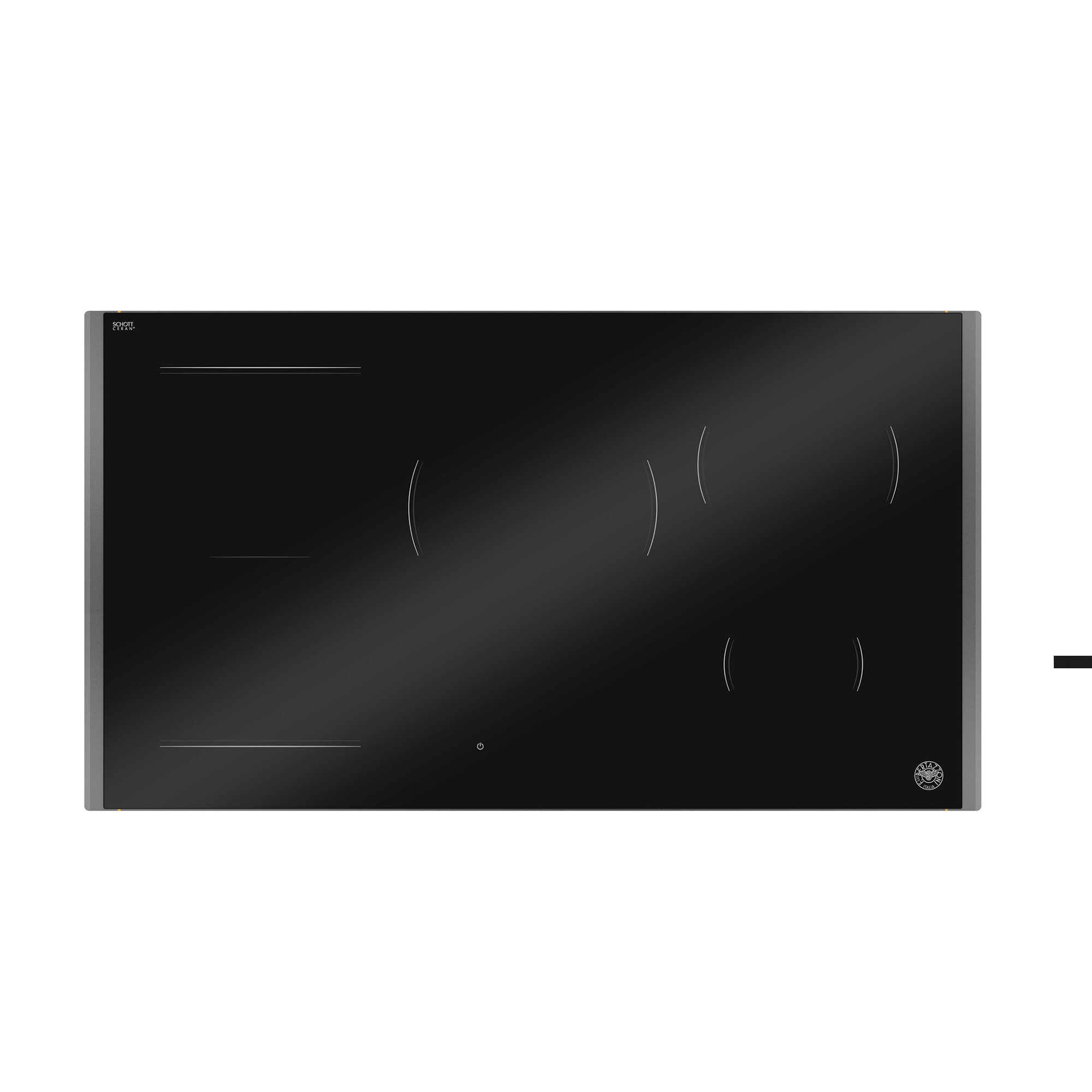 P905i1m30cp Premium Induktionskogeplade 90 Cm Med Carbonio-ram    Zoner