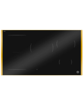 P905i1m30gp Premium Induktionskogeplade 90 Cm Med Guldramme    Zoner