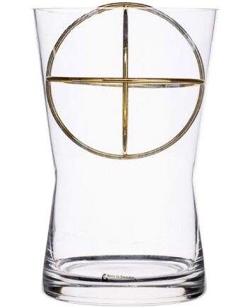 Born In Sweden Sphere Vase  Medium  Guld