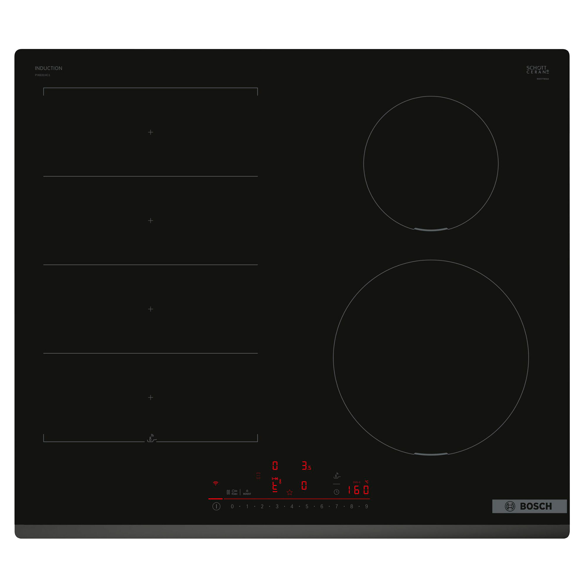 Bosch Pix631hc1e Serie   Induktionskogeplade 60 Cm