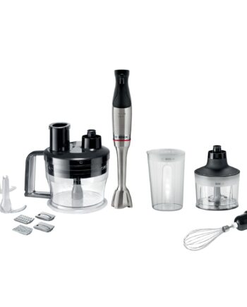 Bosch Serie   Ergomaster Msm6m871 Stavblender 1200 Watt  Rustfrit Stål
