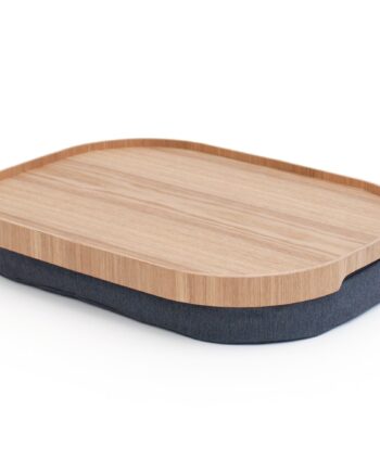 Bosign Curveline Serveringsbakke Anti-slip  Large  Piletræ