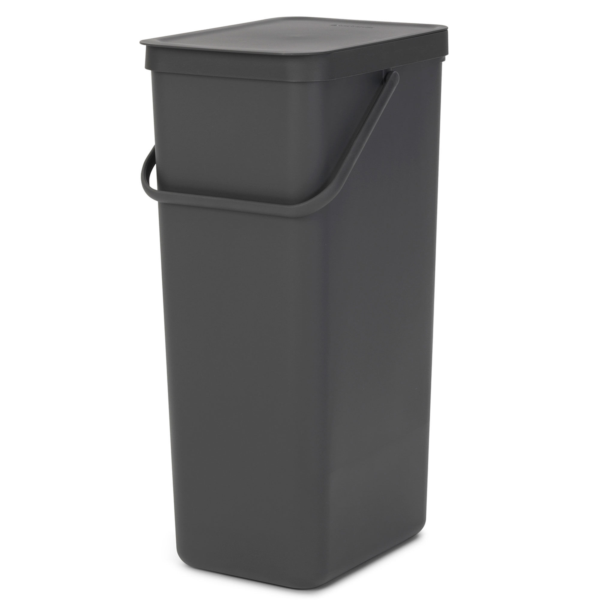 Brabantia Sort   Go Affaldsspand 40 Liter  Mørkegrå