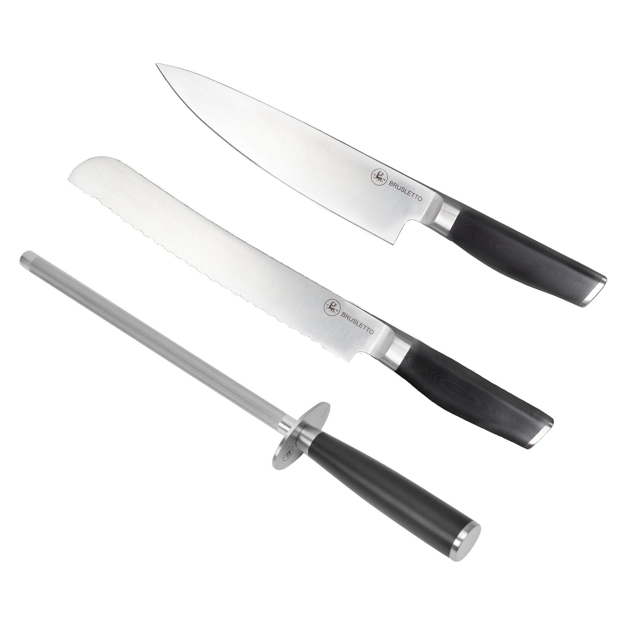 Knivsæt   Knive   Slibestål