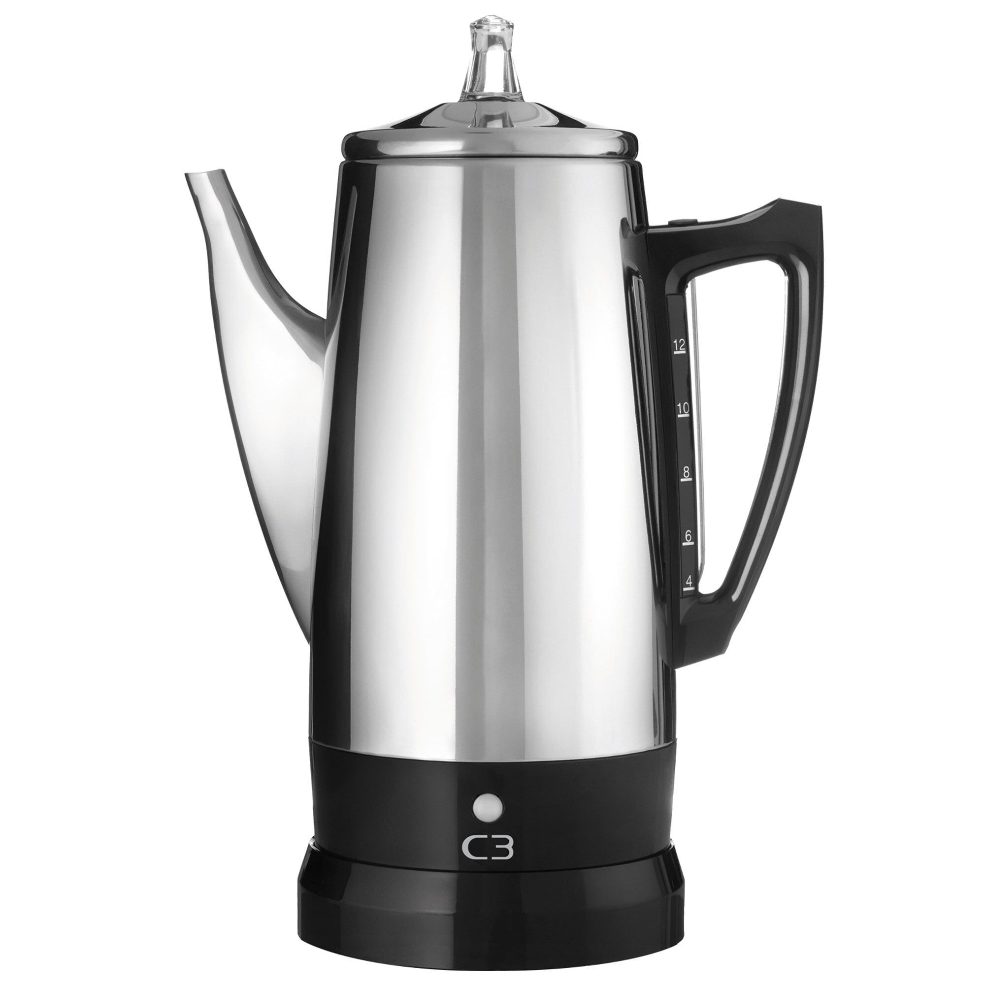 Original Perkolator 12 Kopper  Rustfrit Stål