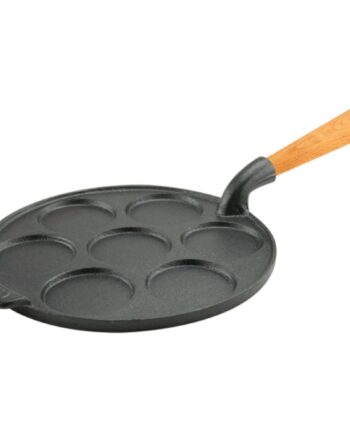 Carl Victor Blinisjern   Støbejern 23 Cm  Håndtag   Bøg