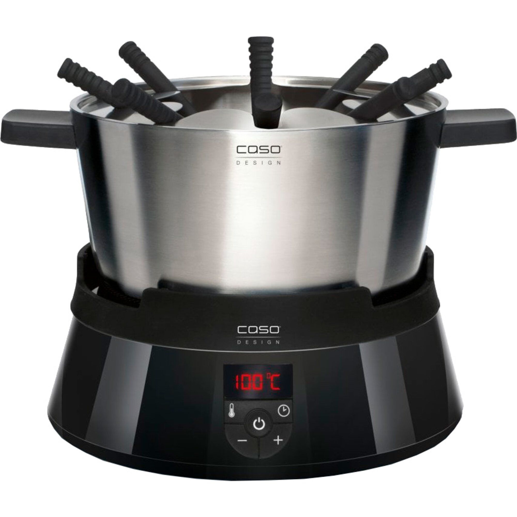 Fonduesæt Med   Gafler  Sort