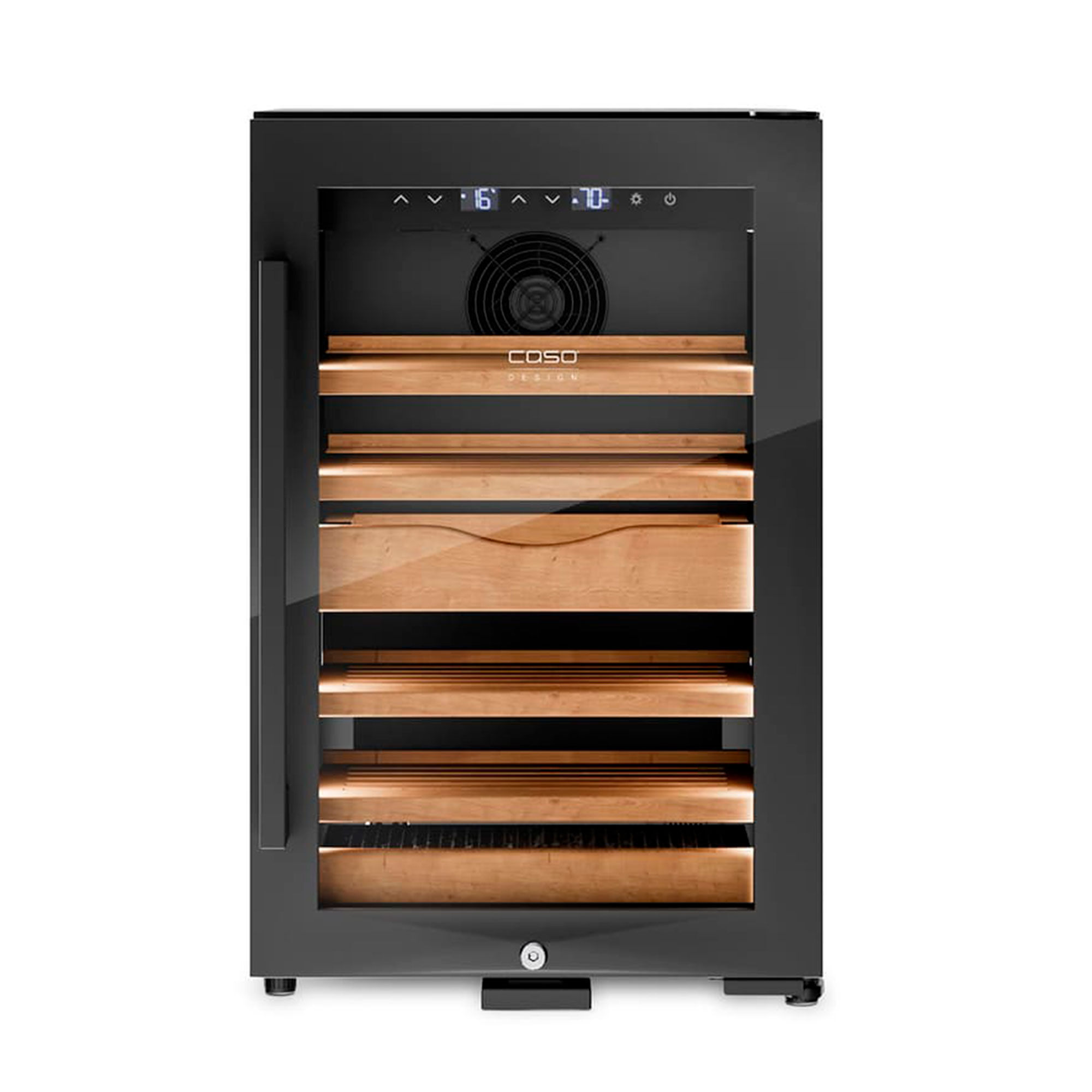 Caso 676 Humidor H45 Cigarskab 45 Liter  Sort