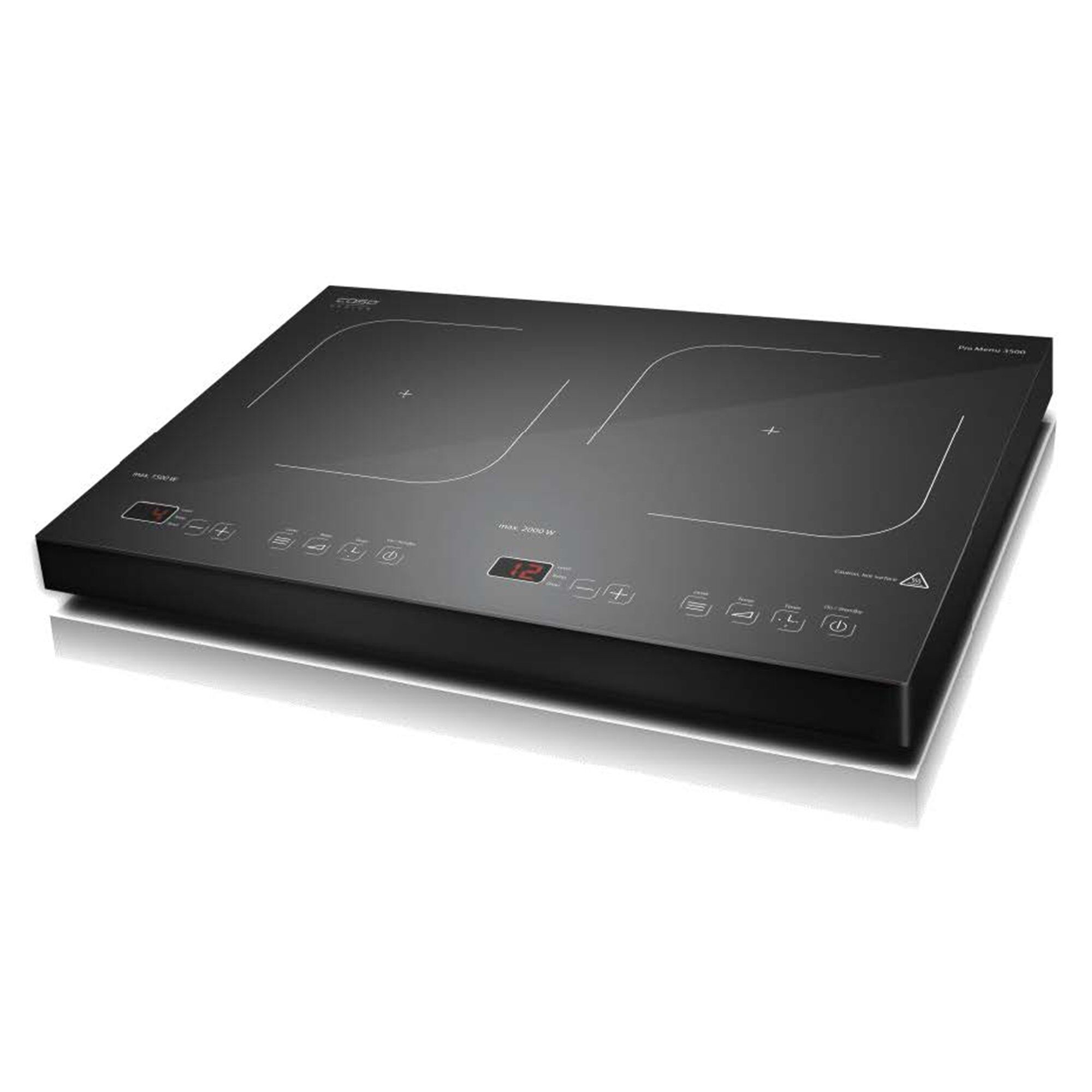 Pro Menu 2800 Induktionskogeplade  Sort