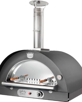 Family Gas Pizzaovn 60x60 Cm  Antracit
