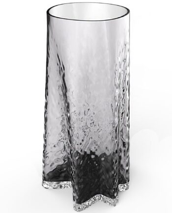 Cooee Design Gry Vase  30 Cm  Smoke