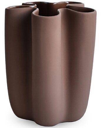 Cooee Design Tulipa Vase  20 Cm  Hazelnut