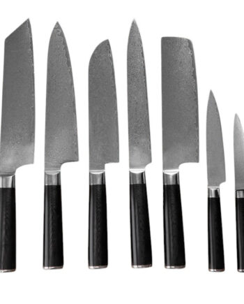 Damaskus Knivsæt   Knive