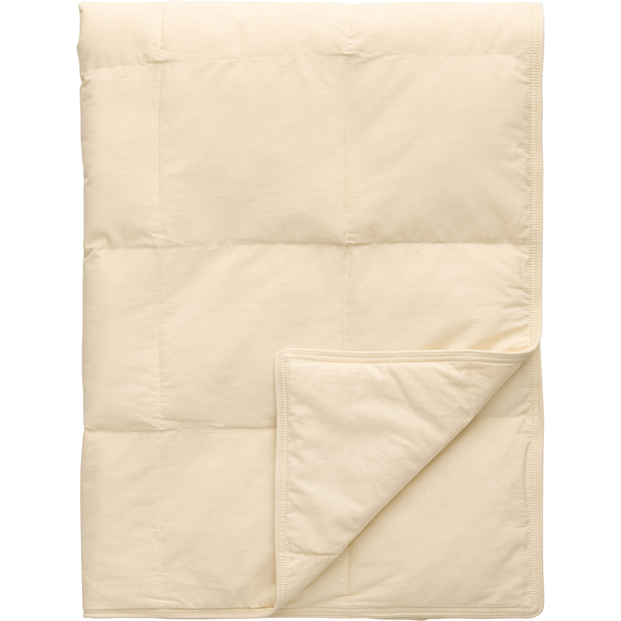 Decotique Luna Quiltet Plaid 200   140 Cm  Creme