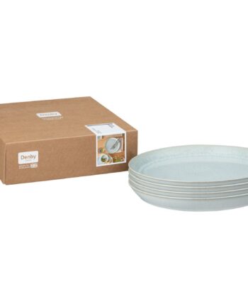 Denby Kiln Green  Sæt Med   Middagstallerkner