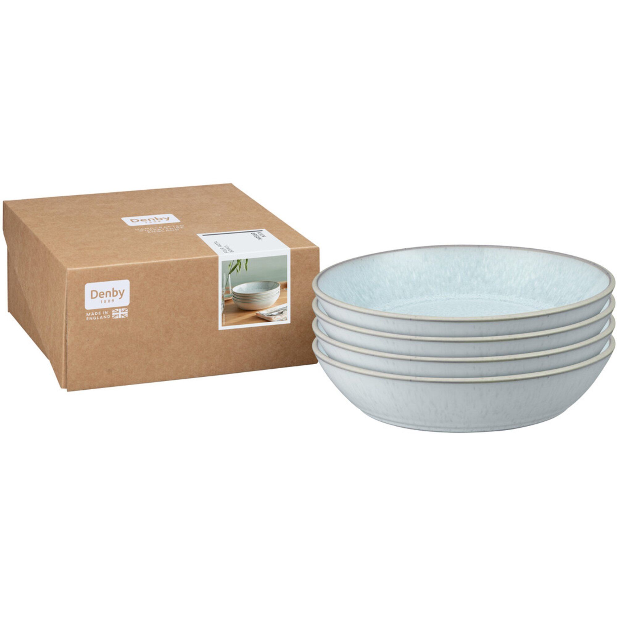 Denby Kiln Green Sæt Med Pastaskåle