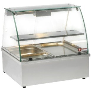 Diamond Varmemontre Med Bain Marie 2x Gn