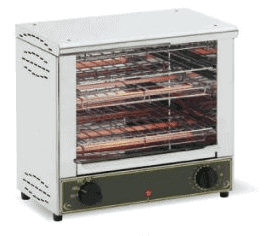 Dobbelt Salarmandergrill Rollergrill