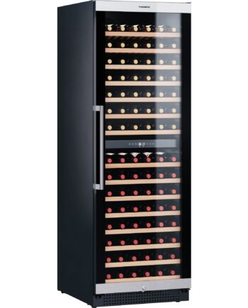 C154f Vinkøleskab    Temperatur Zoner  Sort Rustfrit