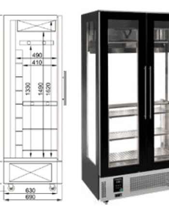 Dry Age Modningsskab 680 Liter Frenox