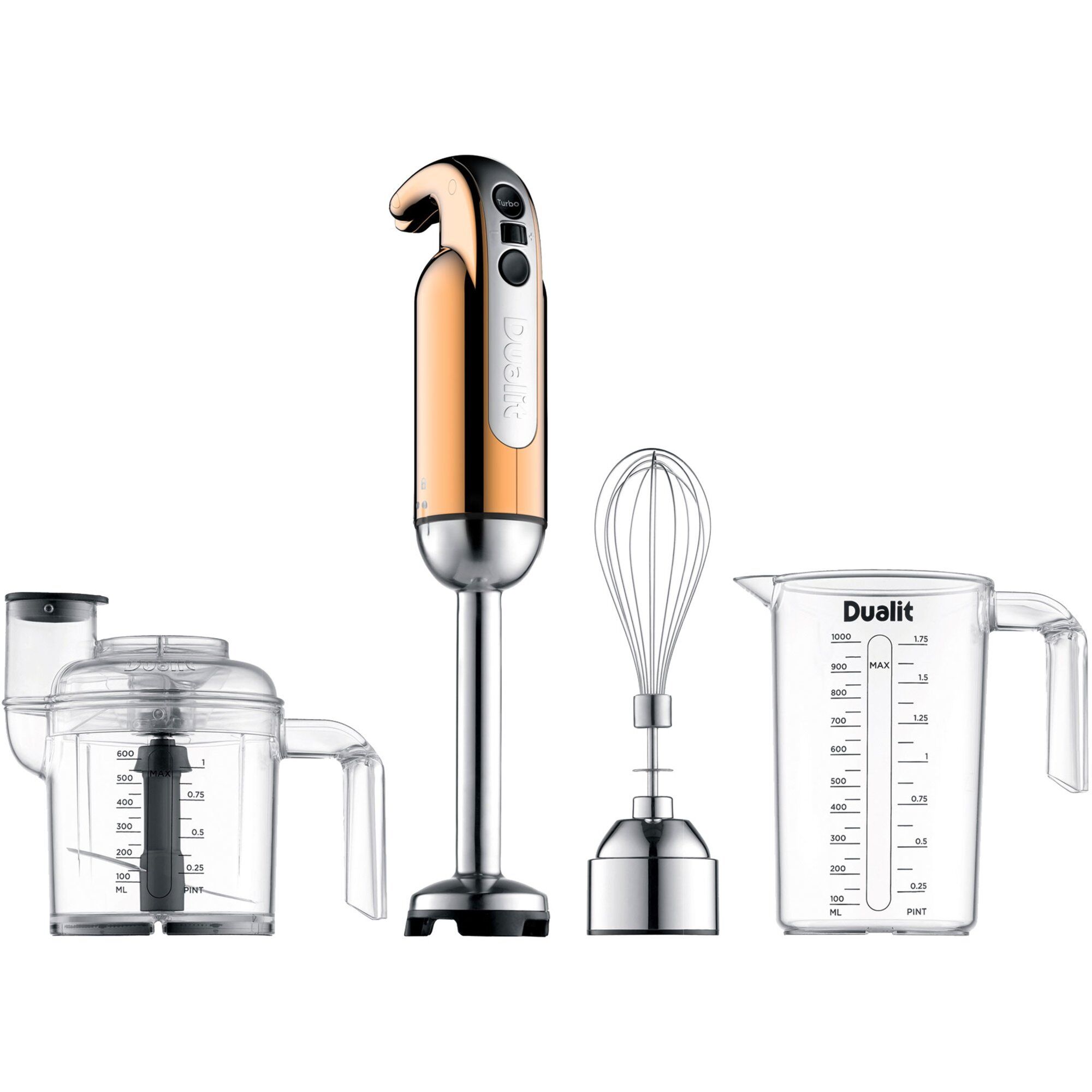 New Edition Stavblender Med Tilbehør  Kobber
