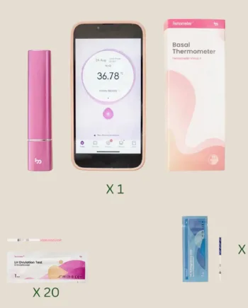 Femometer ægløsningstest Strimmel 20 Stk    Femometer Graviditetstest Strimmel   Stk   Femometer Vinca Ii Termometer