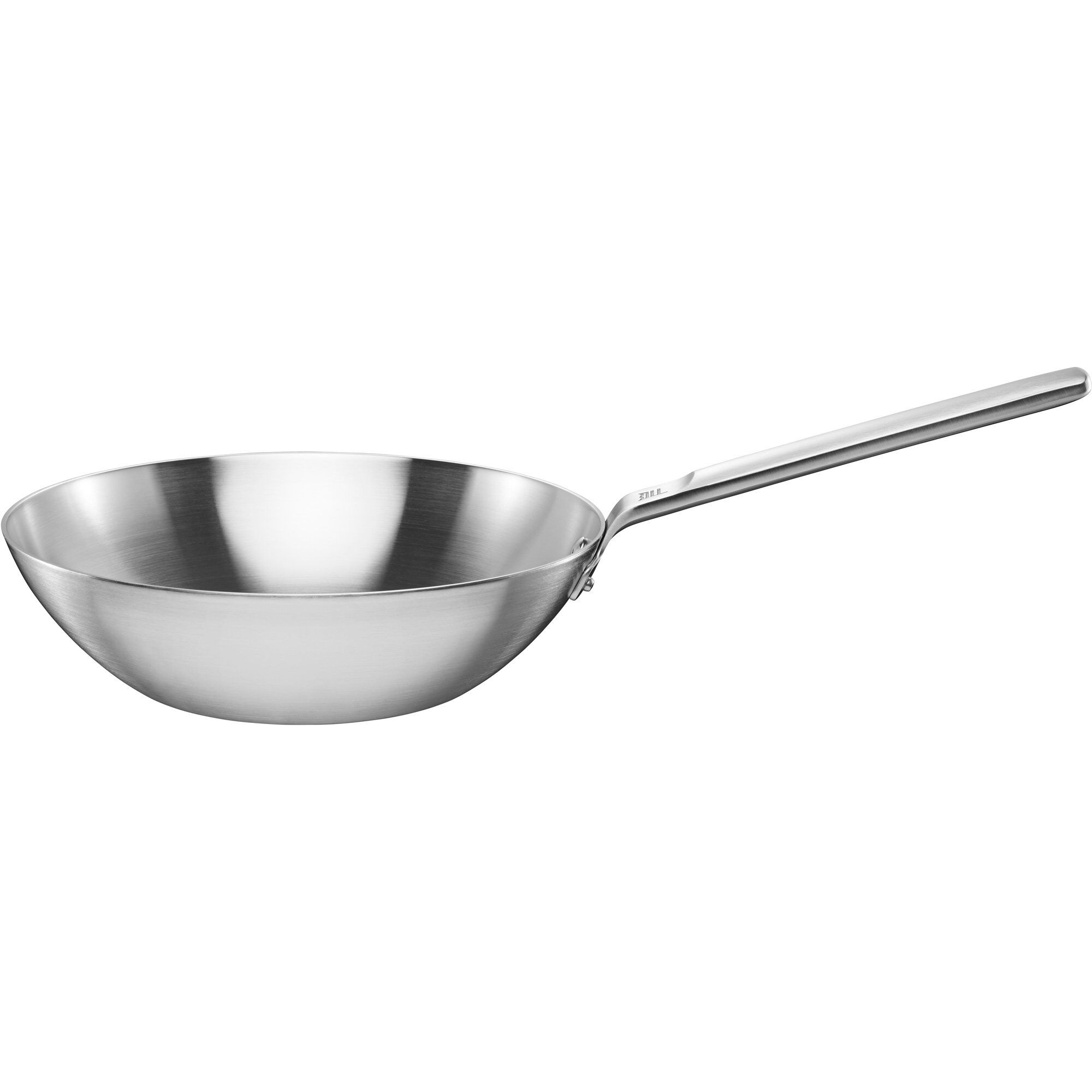 Norden Ubelagt Wokpande 28 Cm  Rustfrit Stål