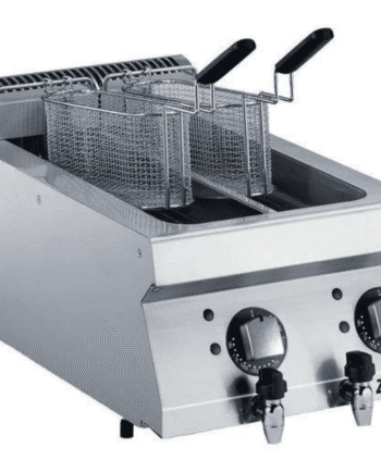 Friture Dobbelt Elektrisk Bordmodel 2x5 Liter Zanussi