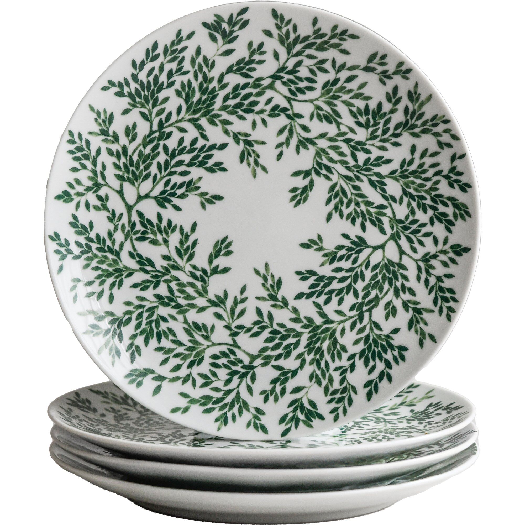 Myrten Tallerken  21 Cm  Grøn   -pak