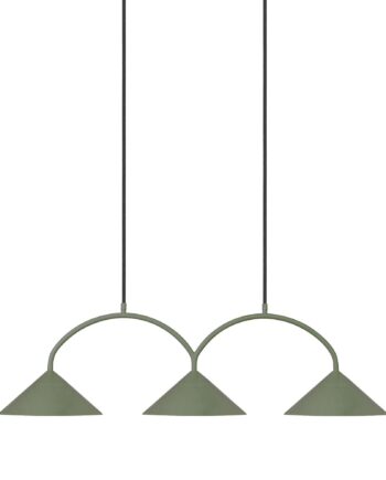 Pendel Curve   Lampe  Grøn