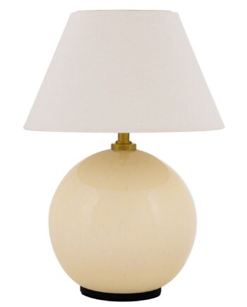 Iris Bærbar Bordlampe  Creme