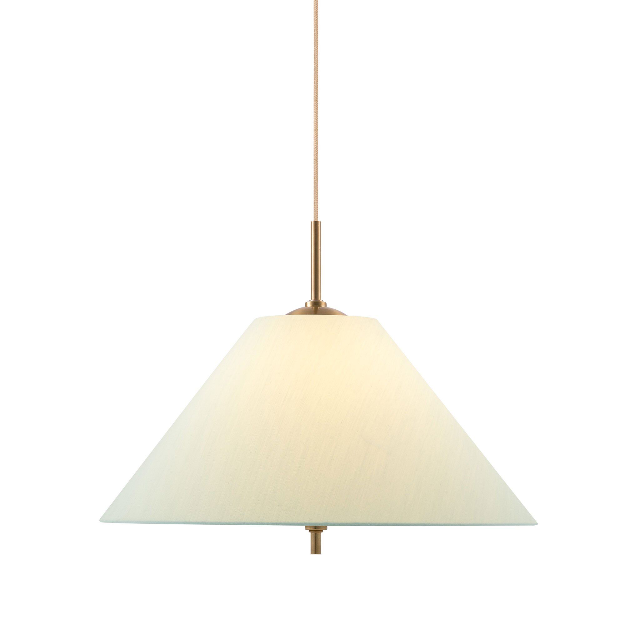 Iris Pendel Lampe 25 Cm  Grøn