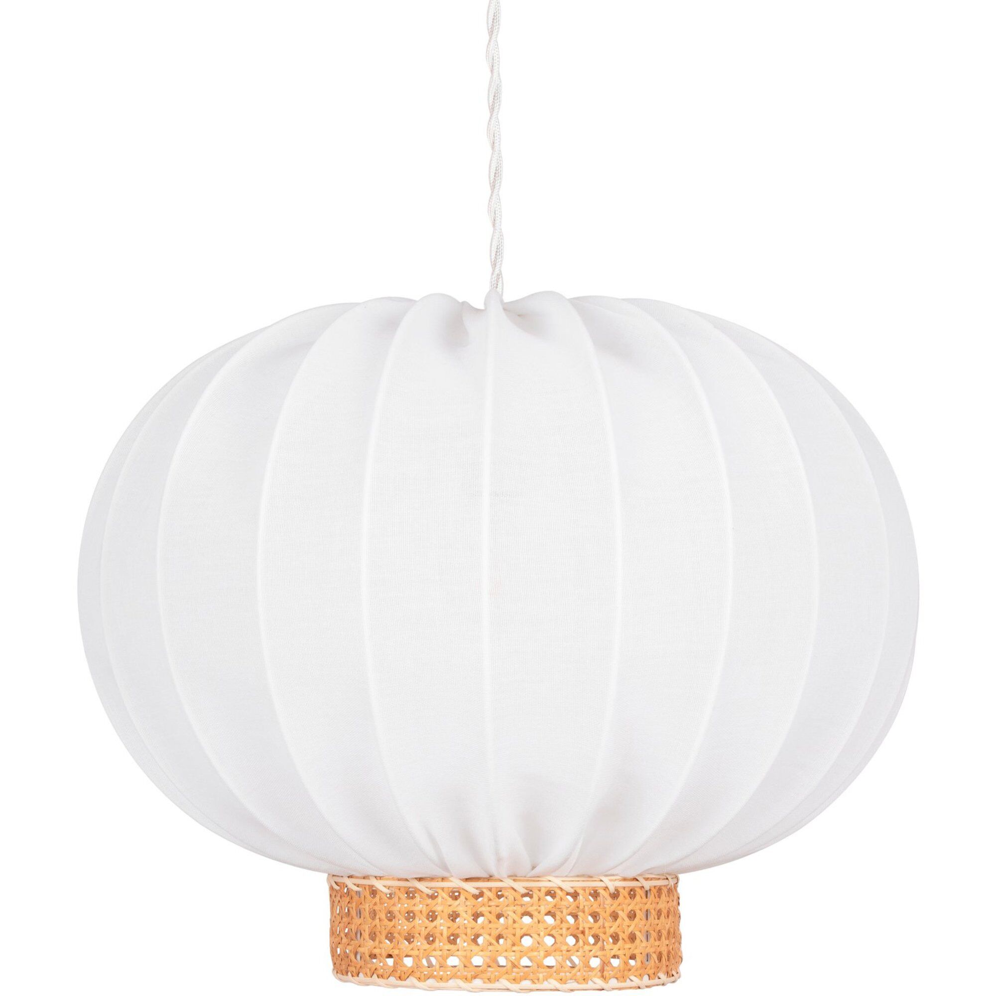 Lighting Pendel Yokohama  50 Cm  Hvid Natur