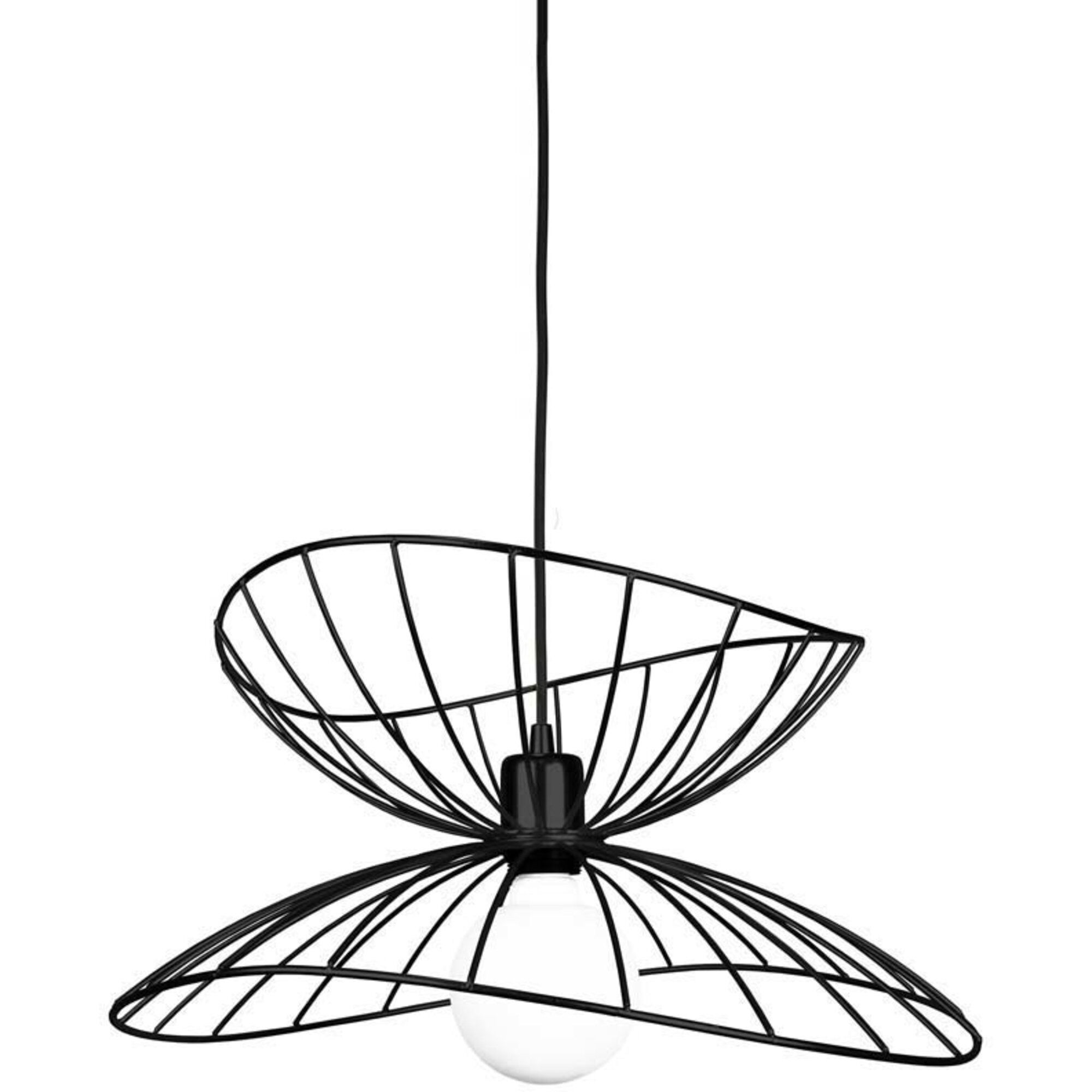 Pendant Ray 45 Lampe Sort