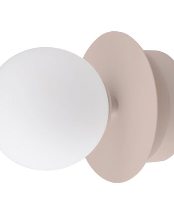 Plafond Væg Art Deco Lampe  Mud Hvid