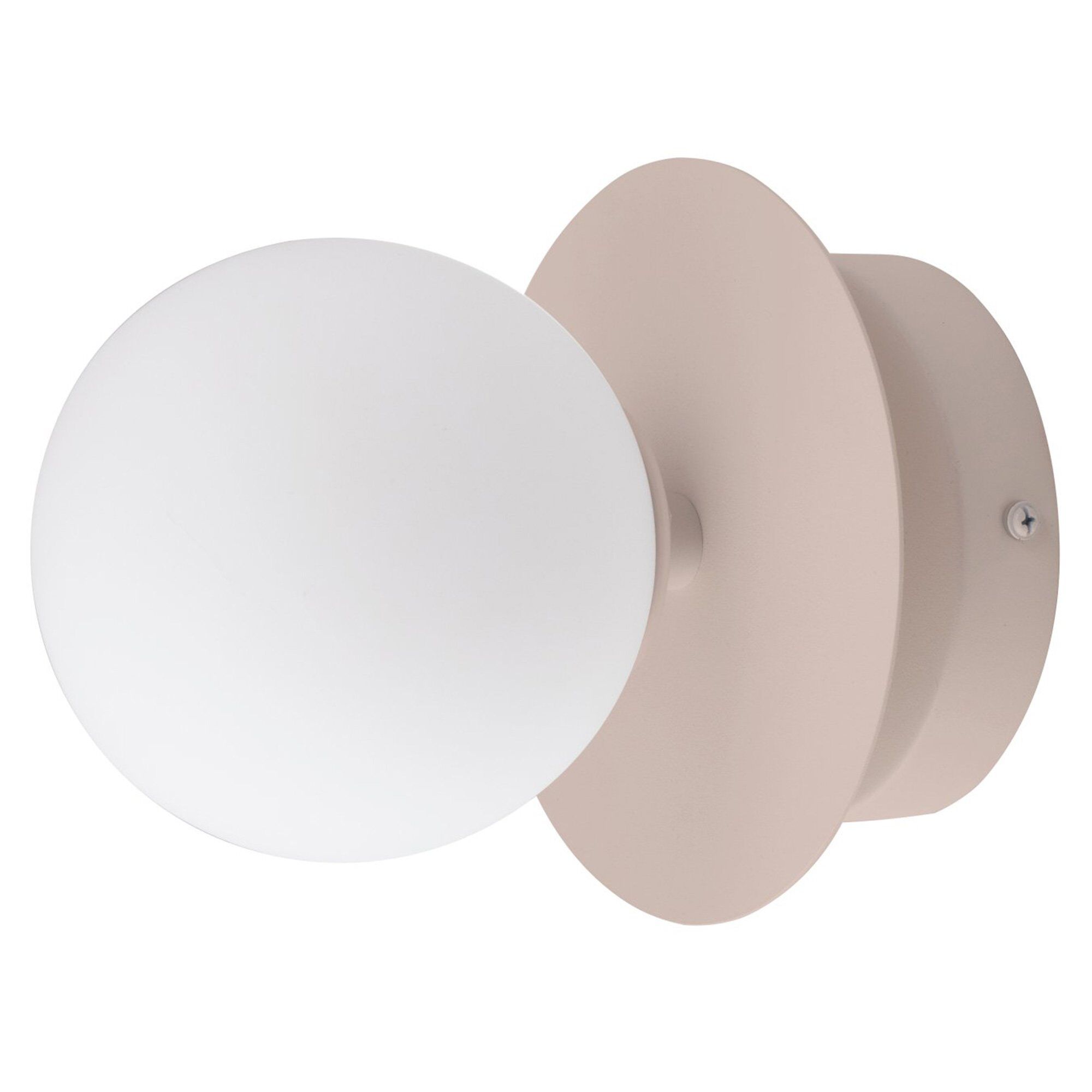 Plafond Væg Art Deco Lampe  Mud Hvid