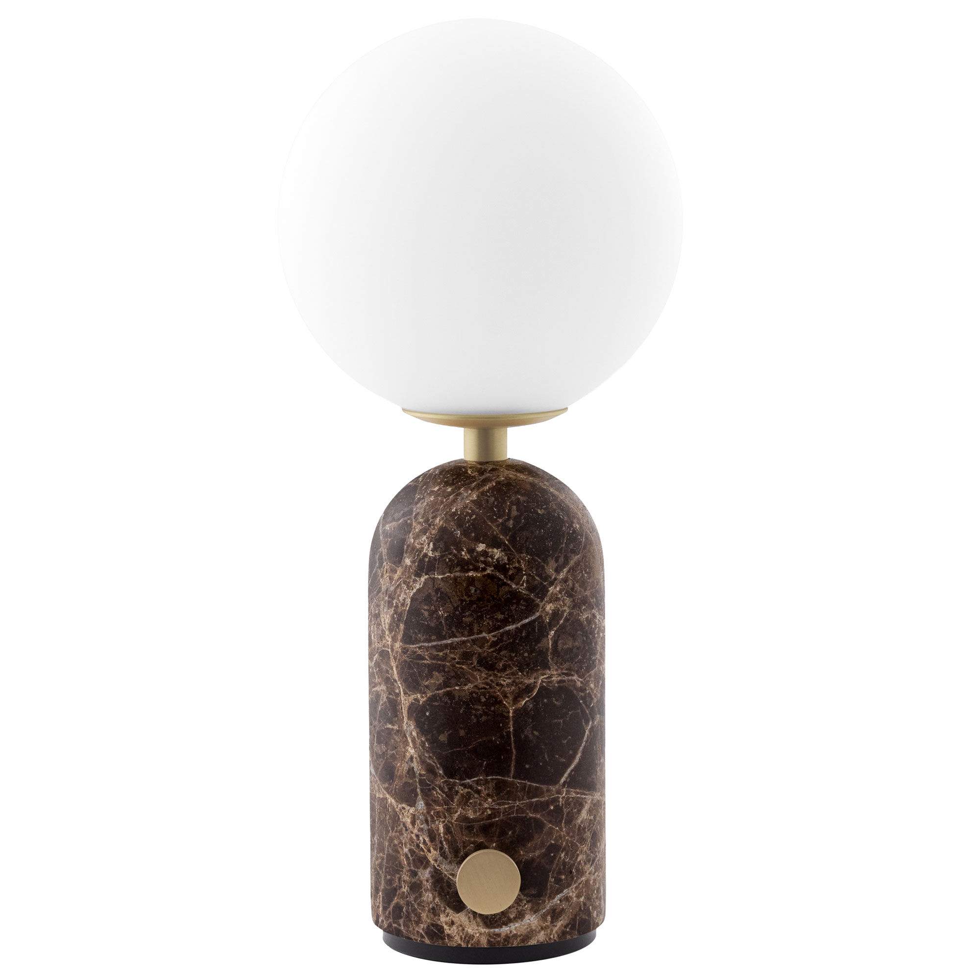 Globen Lighting Torrano Bærbar Bordlampe  Brown Marble