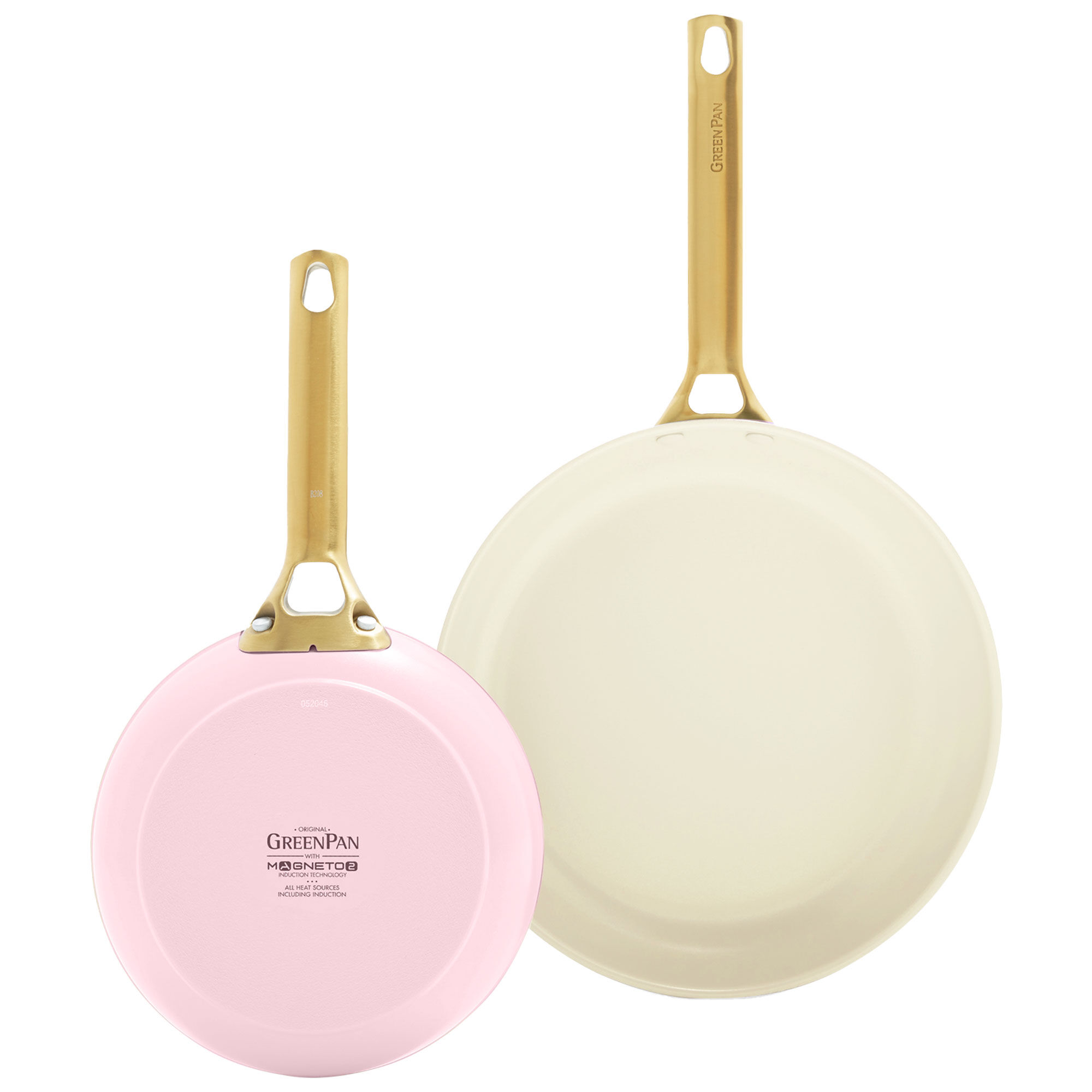 Greenpan Padova Stegepandesæt 20   26 Cm  Blush Pink