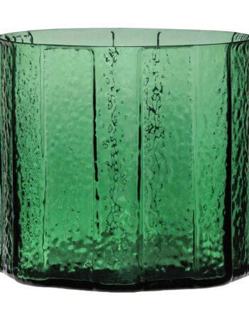Hübsch Emerald Vase 23 Cm  Grøn
