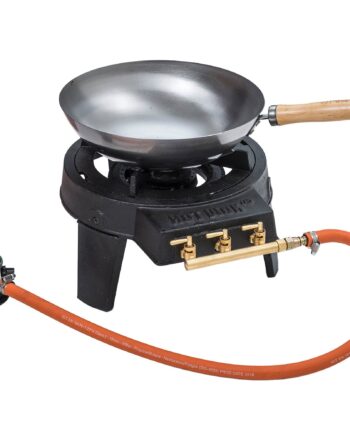 Hot Wok Gasbrænder 12 Kw Inkl  Regulator Og Wok