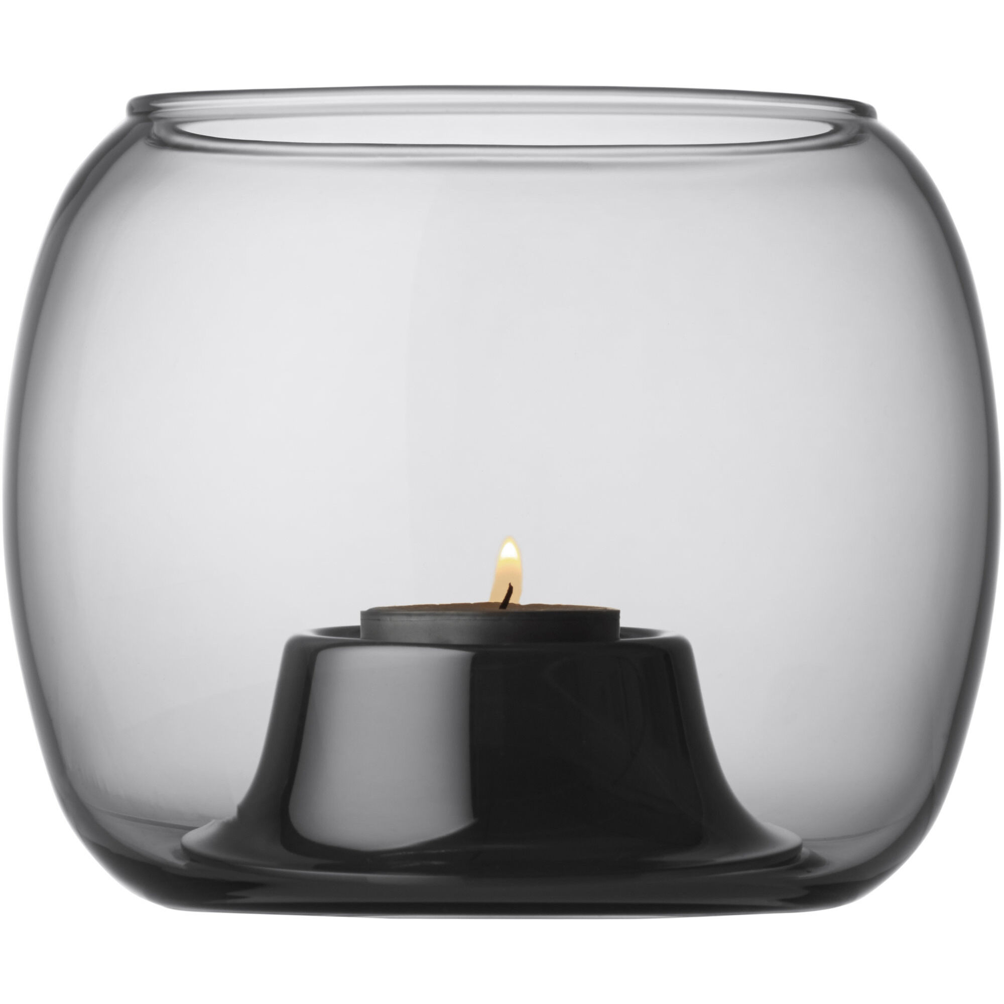 Iittala Kaasa Fyrfadsstage  14     11   Cm  Grå